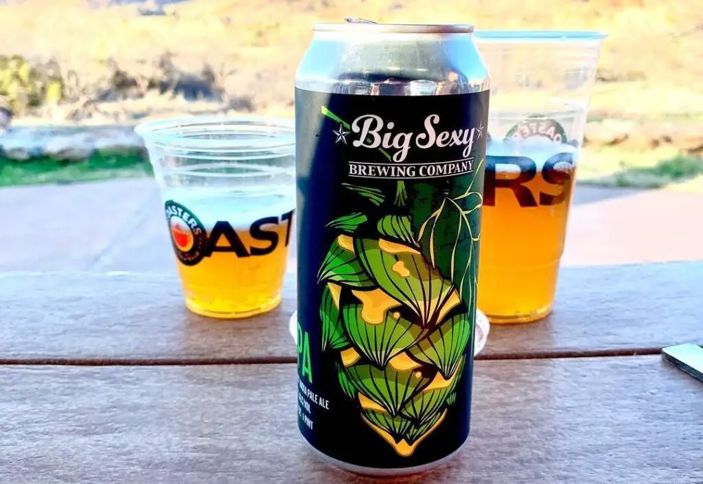 Beer cans at Big Sexy BrewingCompany