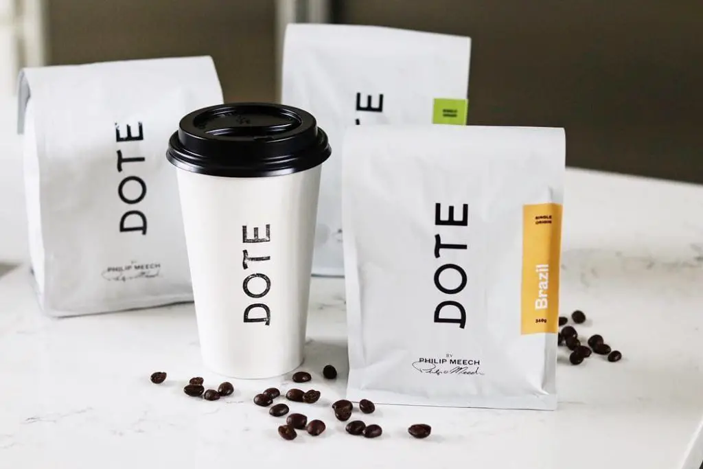 Dote Coffee products ranges