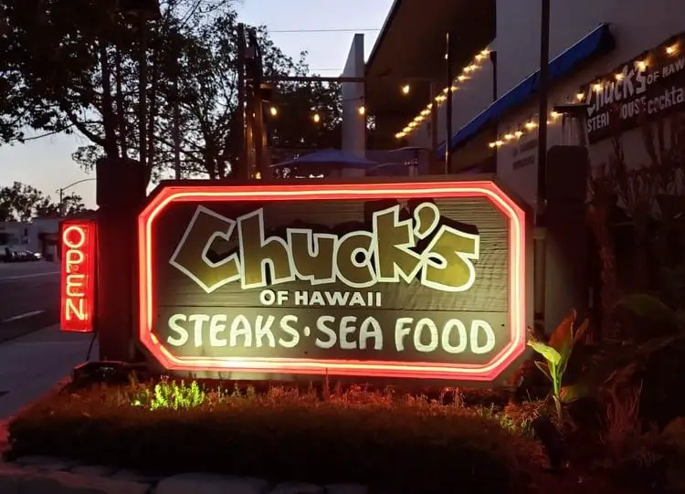 Chuck's Of Hawaii is one of the best seafood restaurants in Santa Barbara