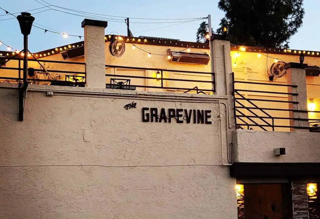 front side look The Grapevine restaurant